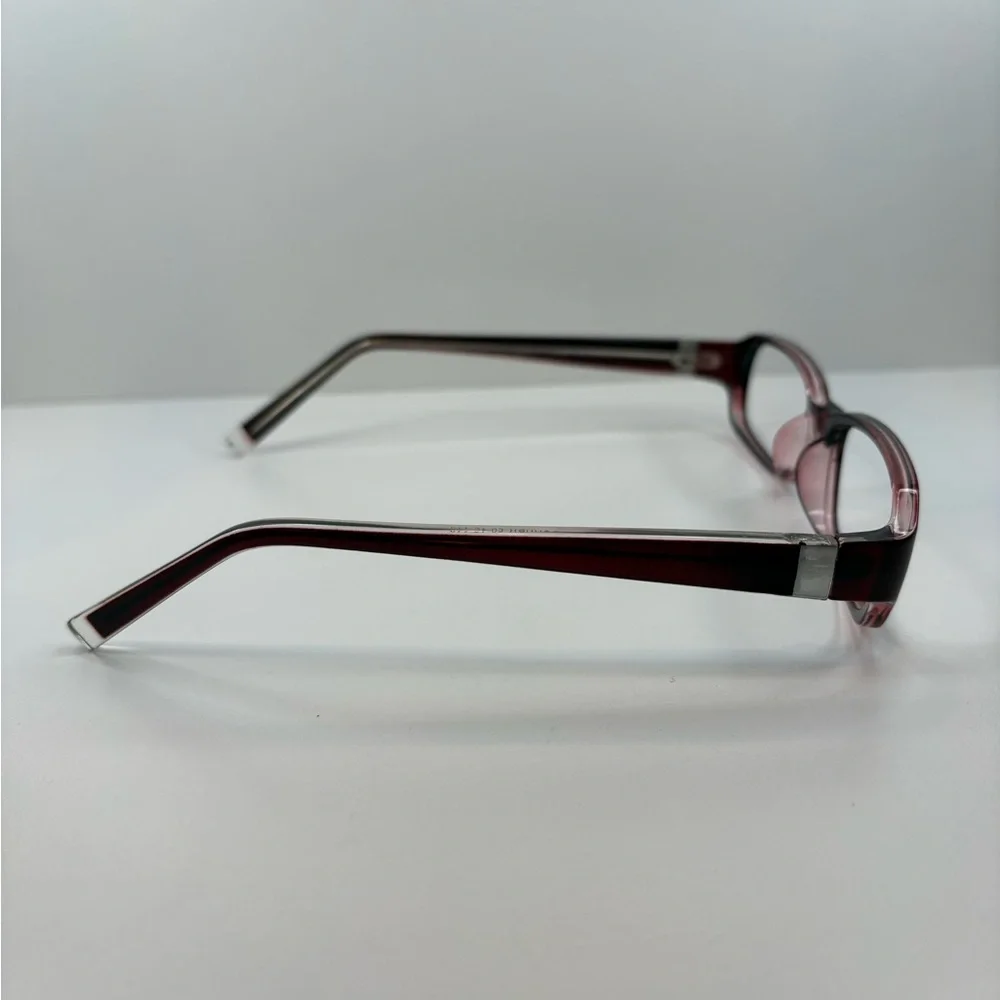 MODERN AGREE BURGUNDY EYEGLASSES‎ 52•16•140